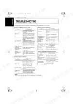 kubota-d1803-m-di-e3-v2403-m-di-e3-diesel-engine-operator-manual-1j486-8916-5-troubleshooting-35.webp Kubota D1803-M-DI-E3, V2403-M-DI-E3 troubleshooting tables for engine starting, stopping, exhaust, and output issues.