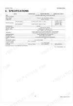 kubota-ea330-e3-series-diesel-engine-workshop-manual-9y021-01877-specs-8.webp Kubota EA330-E3 SERIES engine specifications table including bore, stroke, displacement, and horsepower ratings.