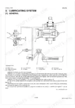 kubota-ea330-e3-series-diesel-engine-workshop-manual-9y021-01877-system-diagram-42.webp Kubota EA330-E3 SERIES lubricating system diagram showing oil flow, trochoid pump, relief valve, and oil strainer components.