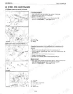 Kubota F2000 maintenance procedures for changing engine oil and transmission fluid, including oil strainer cleaning steps.