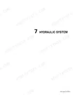 kubota-f2260-to-f3560-front-mount-mower-workshop-manual-9y011-11903-hydraulic-260.webp Kubota F2260, F2560(E), F3060, F3560 service manual section 7 title page for the hydraulic system.