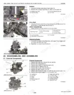 Kubota F2880, F2880E, F3680, RCK72P-F36, RCK72R-F36, RCK60P-F36, RCK60R-F36 engine removal, drive shaft, and component disassembly guide.