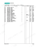 kubota-fl850-rotary-tiller-parts-catalog-parts-list-5.webp Kubota FL850 gear case parts list table with reference numbers, part numbers, descriptions, quantities, and weights.