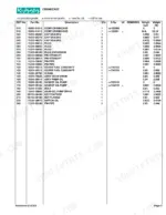 Kubota G1800 crankcase parts list table with part numbers, descriptions, quantities, and weights.