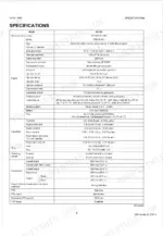 kubota-g2160-g2160-r48s-g2460g-riding-mower-workshop-manual-9y011-15045-specs-11.webp Kubota G2160, G2160-R48S, G2460G specifications table for engine, capacities, tires, speeds, dimensions, and PTO.