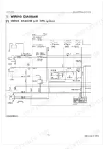 kubota-g2160-g2160-r48s-g2460g-riding-mower-workshop-manual-9y011-15045-wiring-232.webp Kubota G2160, G2160-R48S, G2460G electrical system wiring diagram with KRA system, including switches, fuses, and relays.