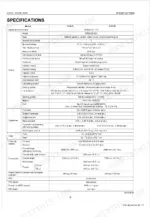 kubota-g21ld-g21hd-mower-workshop-manual-9y011-15092-specs-11.webp Kubota G21LD, G21HD technical specifications table including engine, capacities, tires, speeds, and dimensions.