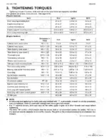 kubota-g23-g26-tractor-workshop-manual-9y111-02940-torque-96.webp Kubota G23, G26 engine and tractor section tightening torque specification tables for bolts, nuts, and screws.