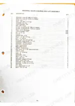 kubota-g2500-g2505-snowblower-operator-manual-70000-70228-parts-list-17.webp Kubota G2500, G2505 parts list for housing, chute control, and lift assembly components.