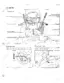 Kubota G6200H, G5200H, G4200H, G4200, G3200 tractor controls diagram showing levers, pedals, and engine stop knob operation.