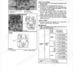 Kubota GH120, GH130, GH170, GH170-1, GH250, GH280, GH340, GH400 rocker arm and cylinder head removal, reassembly, and torque specs