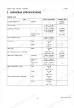 kubota-gl6000-to-gl11000-diesel-generator-workshop-manual-kisc-issued-05-2006-a-specs-54.webp Kubota GL6000, GL7000, GL9000, GL11000 engine body servicing specifications table for valves, compression, and clearance.