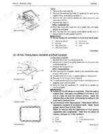 Kubota GR2100, GR2000G service manual: valve removal and oil pan, oil strainer disassembly and reassembly procedures.