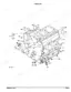Kubota GR2100 exploded view diagram of the engine crankcase assembly with numbered component parts.