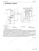 Kubota GR2100EC hydraulic circuit diagram showing steering controller, hydraulic pump, and steering cylinder components.