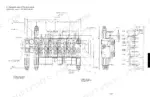 Kubota K008-3, U10-3 hydraulic control valve general view diagram with torque specifications and port identification.