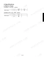Kubota K008-3, U10-3 specifications table showing machine weight in kg and lbs for EU, KTC, KCL, and KTA versions.