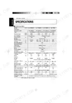 Kubota KJ-S130VX-AUS, KJ-T130DX-AUS, KJ-T180VX-AUS, KJ-S240-AUS, KJ-T300-AUS, KJ-S130VX, KJ-T130DX, KJ-T180VX, KJ-T300, KJ-S150VX, KJ-T160DX, KJ-T210VX generator general specifications table.