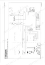 Kubota KJ-S130VX...KJ-T300-AUS generator wiring diagram showing control panel, AVR, and electrical component tables.