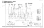 Kubota KX018-4 hydraulic circuit diagram showing pump, control valves, actuators, and relief pressure specification tables.