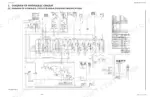 Kubota KX080-4 hydraulic circuit diagram showing control valve, pump, cylinders, and relief pressure specification tables.