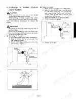 Kubota KX121-3, KX161-3 bucket exchange procedure, including diagrams of bucket pins, O-rings, dust seals, and shims.
