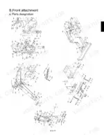 kubota-kx91-3-kx101-3-excavator-shop-manual-97899-60520-exploded-view-51.webp Kubota KX91-3, KX101-3 exploded view of front attachment components including boom, arm, bucket, and linkage parts.