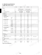 kubota-kx91-3-kx101-3-excavator-shop-manual-97899-60520-specs-38.webp Kubota KX91-3, KX101-3 machine specifications table for engine, dimensions, performance, bucket, and dozer data.