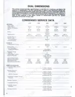 kubota-l185-to-l355-tractors-shop-manual-specs-3.webp Kubota L185, L235, L245, L275, L285, L295, L305, L345, L355 condensed service data table with engine specs, tune-up, and clearances.