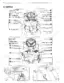 Kubota L2250, L2550, L2850, L3250 operator controls diagram showing steering, gear levers, pedals, and hitch adjustments.