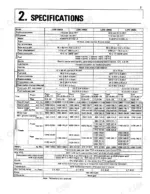 kubota-l235-to-l275dt-tractor-operator-manual-35260-19717-specs-8.webp Kubota L235, L235DT, L275, L275DT technical specifications table including engine, capacities, dimensions, and weight data.
