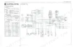 kubota-l2350-to-l3650-tractor-workshop-manual-97897-11222-wiring-133.webp Kubota L2350, L2650, L2950, L3450, L3650 electrical system wiring diagram for L2350 2WD type with switch and color tables.
