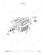 kubota-l2550dt-tractor-parts-catalog-12021-engine-parts-5.webp Kubota L2550DT crankcase exploded view diagram showing engine block, oil pump, and related assembly components.