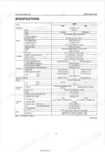 kubota-l2600-l3000-tractors-workshop-manual-specs-7.webp Kubota L2600, L3000 technical specifications table including engine, dimensions, hydraulic, and weight data.