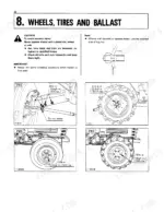 kubota-l2650-to-l3650-tractor-operator-manual-35080-19713-exploded-view-32.webp Kubota L2650, L2950, L3450, L3650 wheel, tire, and ballast torque specifications and diagrams for 2WD and 4WD models.