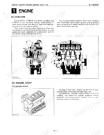 Kubota L2650WET, L2950WET, L3450WET, L3650WET, L3650GST engine cross-section diagrams and cylinder block illustration.