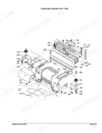 kubota-l3410dt-l3410gst-l3410hst-tractor-parts-catalog-cab-parts-459.webp Kubota L3410DT, L3410GST, L3410HST exploded view diagram of the floor seat assembly for non-HST tractor models.