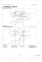 kubota-la1301-to-la1601s-front-loader-workshop-manual-9y011-17011-hydraulic-16.webp Kubota LA1301, LA1301S-1, LA1601, LA1601S hydraulic circuit diagrams for front loader control valve assemblies.
