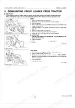 kubota-la1301-to-la1601s-front-loader-workshop-manual-9y011-17011-procedures-30.webp Kubota LA1301, LA1301S-1, LA1601, LA1601S procedure for dismounting the front loader from the tractor frame.