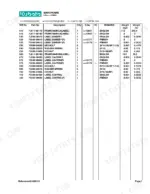 Kubota LA210 parts list for Main Frame showing labels, bolts, washers, and nuts with part numbers and specifications.