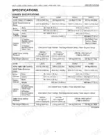 kubota-la271-to-la402-front-loader-workshop-manual-specs-9.webp Kubota LA271, LA301, LA351, LA401, LA272, LA302, LA352, LA402 loader specifications table for lift, force, and cylinders.