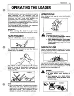 kubota-la272-to-la402-front-loader-operator-manual-operations-25.webp Kubota LA272, LA302, LA352, LA402 loader operation guide: bucket filling, lifting, and carrying safety procedures.
