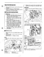 kubota-la272-to-la402-front-loader-operator-manual-procedures-17.webp Kubota LA272, LA302, LA352, LA402 loader installation instructions, hydraulic line connection, and return fitting diagrams.