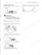 kubota-la513-la723-la853-front-loader-operator-manual-maintenance-23.webp Kubota LA513, LA723, LA853 loader operating instructions for loading from a bank, side cutting, and ramp building.