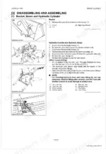 kubota-la534a-au-front-loader-workshop-manual-9y111-11440-exploded-view-62.webp Kubota LA534A-AU service manual: bucket, boom, and hydraulic cylinder disassembly and assembly procedures.