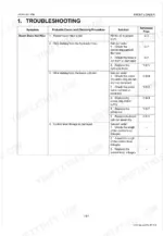 kubota-la534a-au-front-loader-workshop-manual-9y111-11440-troubleshooting-44.webp Kubota LA534A-AU troubleshooting table for boom does not rise symptom, including hydraulic and linkage checks.