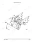 Kubota LA853 exploded view diagram of loader cylinder and hydraulic hose routing and component connections.