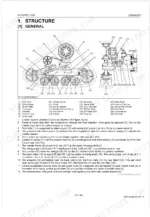kubota-m126xdtpc-tractor-workshop-manual-9y111-03630-exploded-view-56.webp Kubota M126XDTPC crawler structure diagram showing track components, rollers, and final gear assembly with numbered parts list.