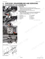 kubota-m135x-s-tractor-workshop-manual-9y121-04100-procedures-34.webp Kubota M135X-S front axle propeller shaft disassembly and assembly procedure with component diagrams and parts list.
