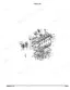 Kubota M4050 engine crankcase exploded view diagram showing block, oil pan, and associated mounting hardware components.
